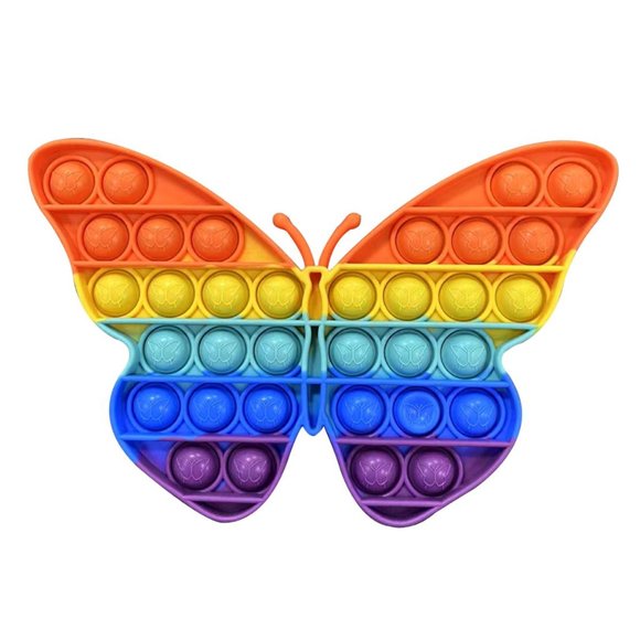 3 Pack-Bubble Fidget Poppers Fidget Toy, Kids Silicone Sensory Popper Toy - Picture 3 of 6